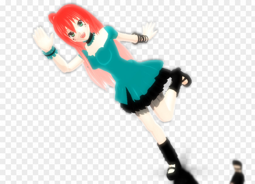 Mmd Casual Figurine Fiction Character PNG
