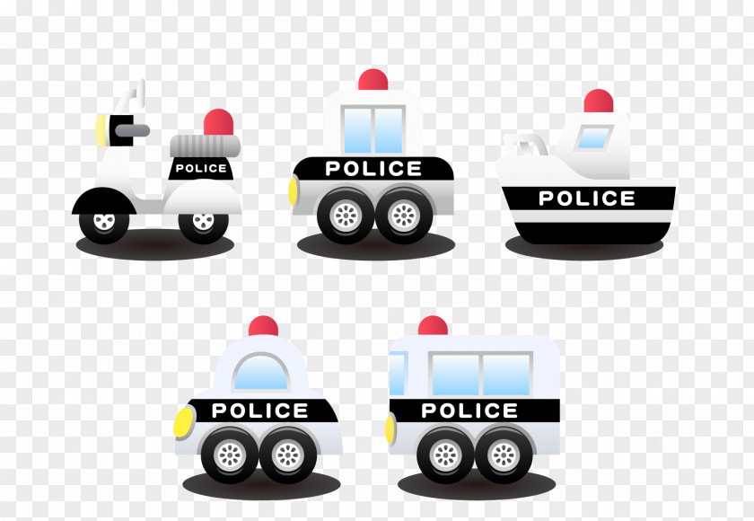Vector Police Car Euclidean PNG