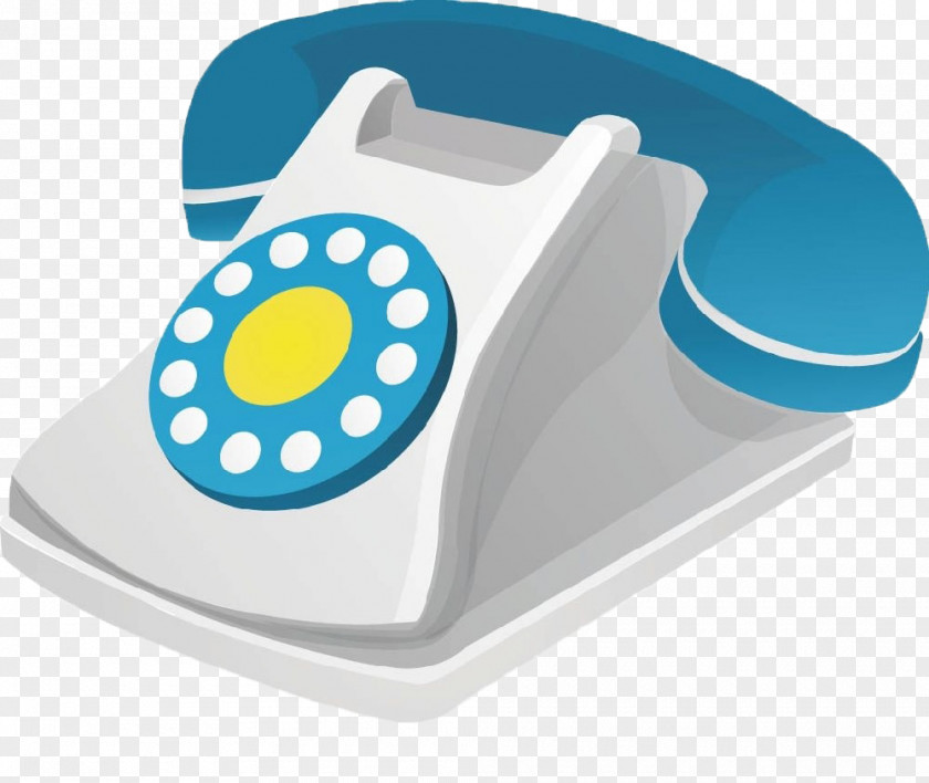 Cartoon Phone Telephone Symbol Icon PNG