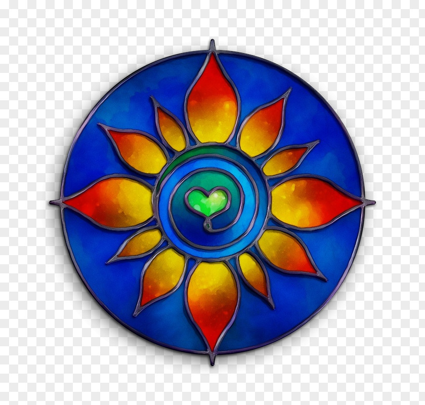 Circle Cobalt Blue / M Symmetry Window PNG