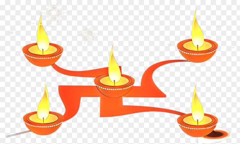 Flame Holiday Birthday Candle PNG