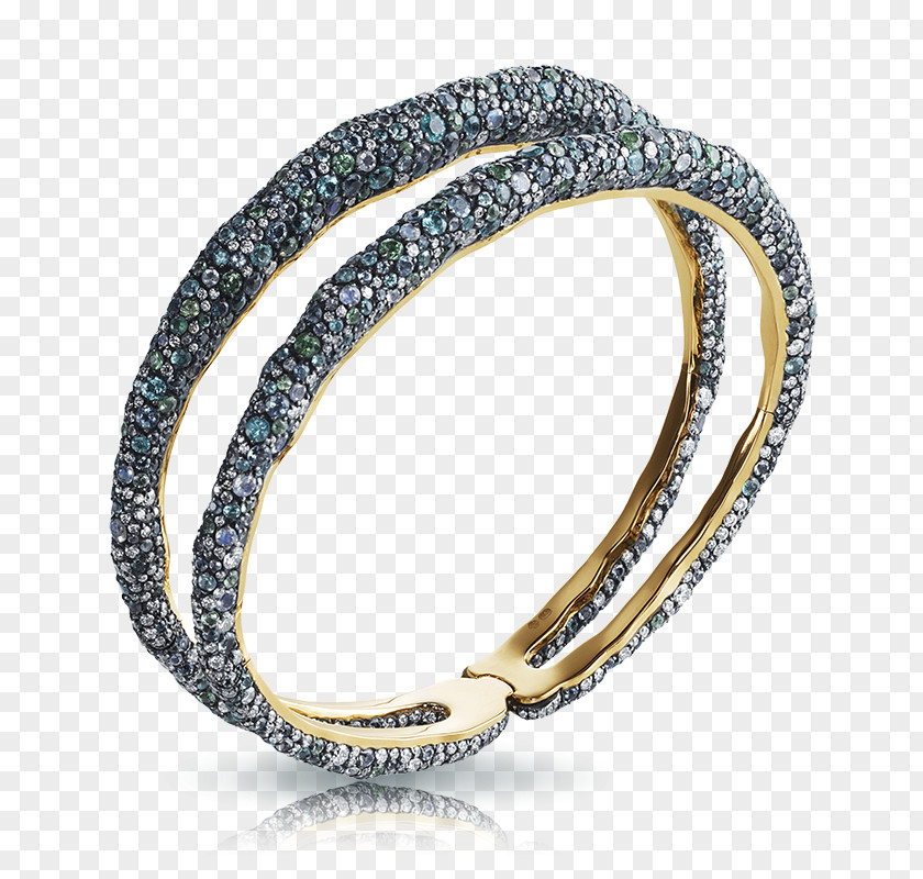Silver Bangle Bracelet Jewellery Diamond PNG