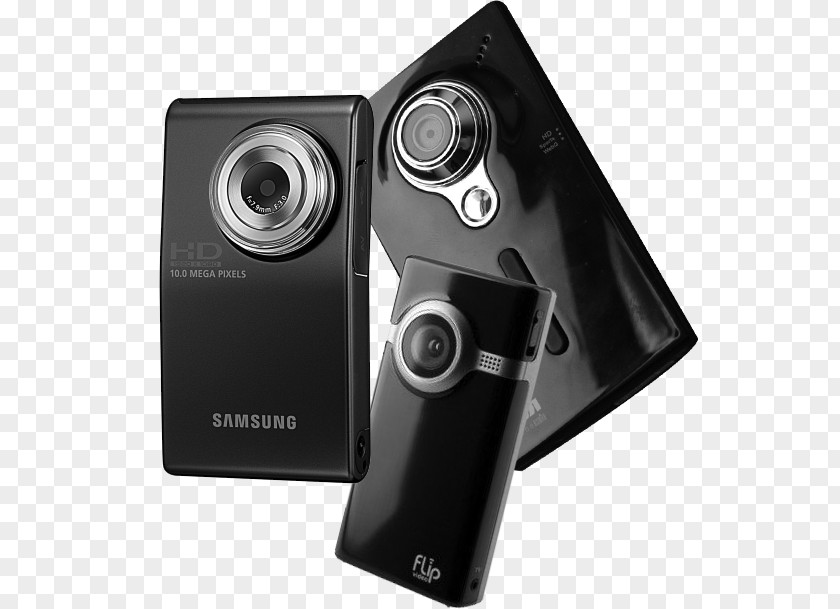 Camera Lens Digital Cameras Electronics Samsung HMX-U10 PNG