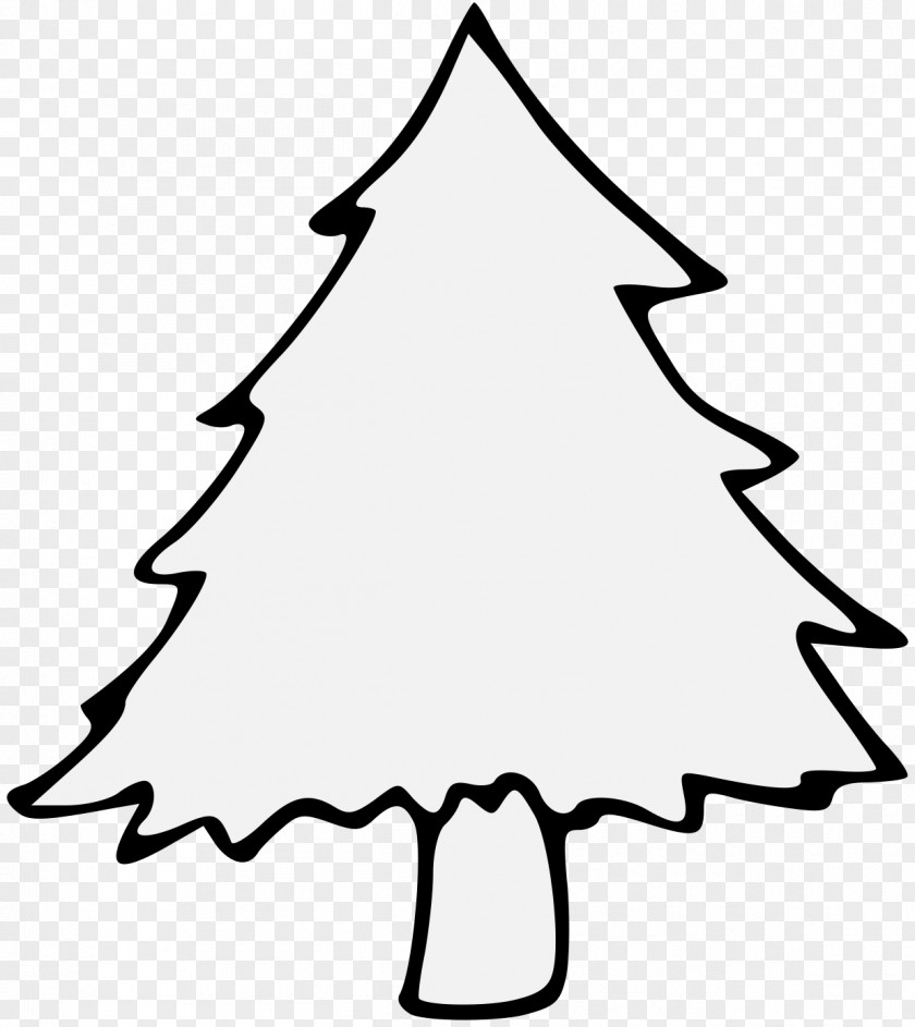 Christmas Tree Pine Stencil Branch PNG