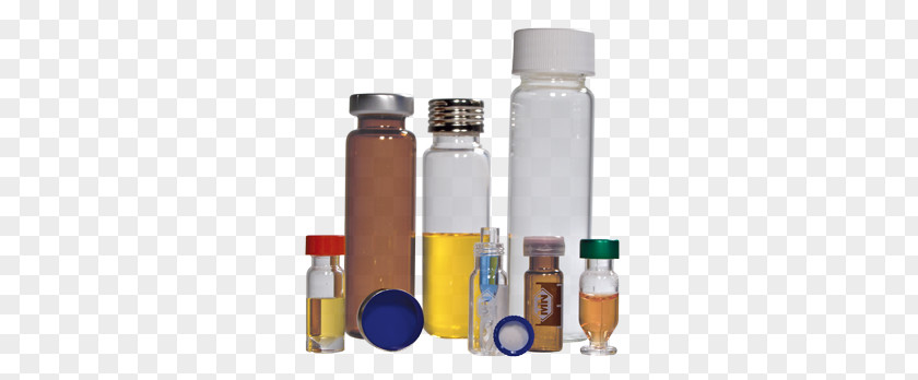 Glass Bottle Vial Plastic PNG