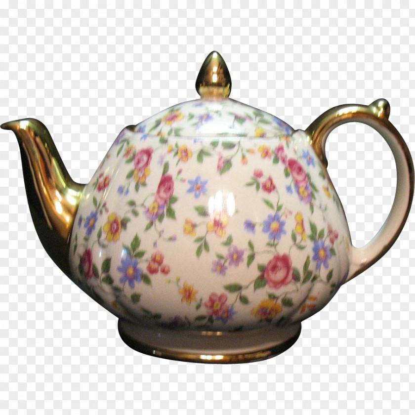 Tea Pattern Teapot Kettle Porcelain Willow PNG