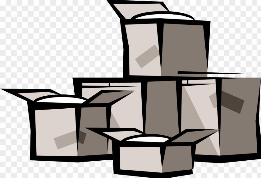 Box Paper Transport Recycling Clip Art PNG