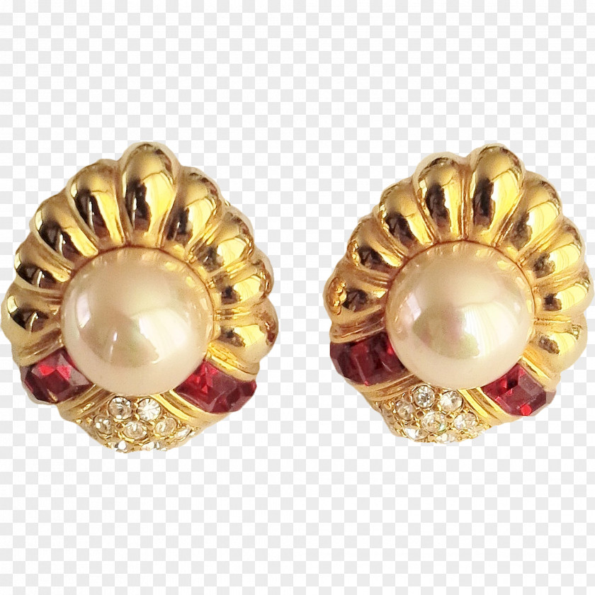 Conch Earring Jewellery Gemstone Clothing Accessories Pearl PNG