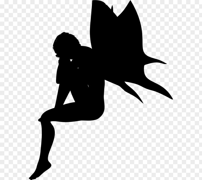 Fairy Silhouette Icons Vector Graphics Clip Art PNG