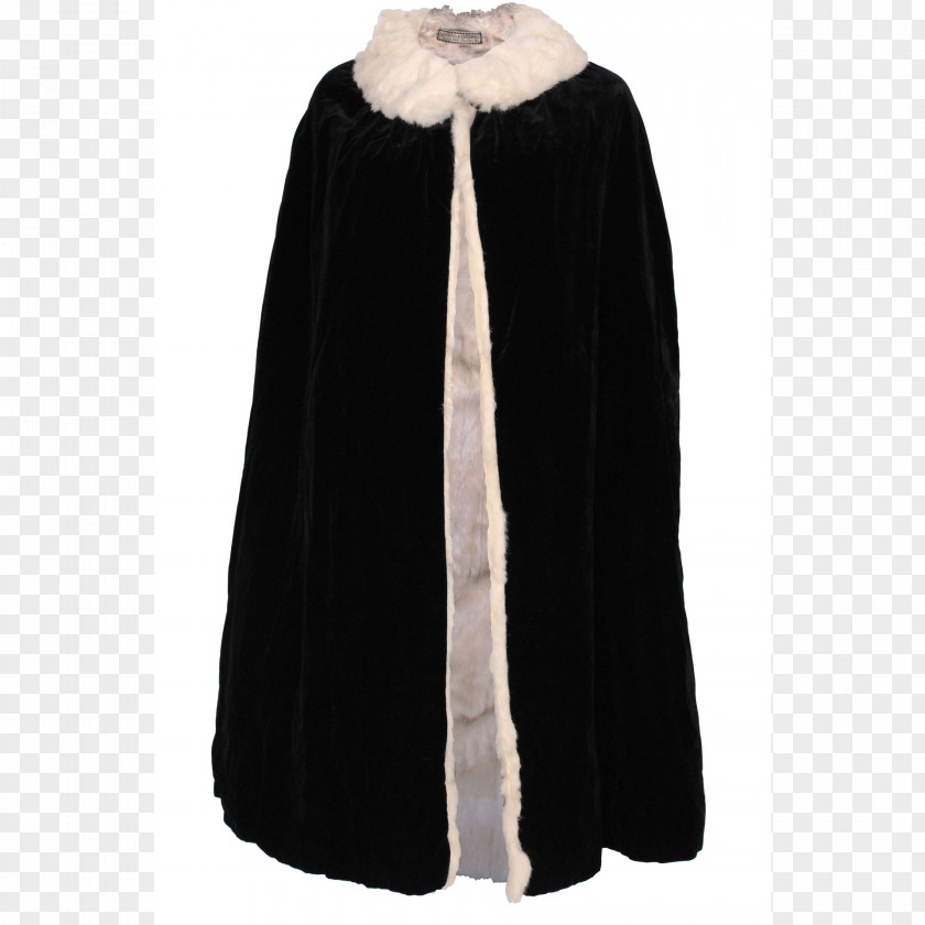 Fur Coat 1930s 1950s Cape Clothing PNG