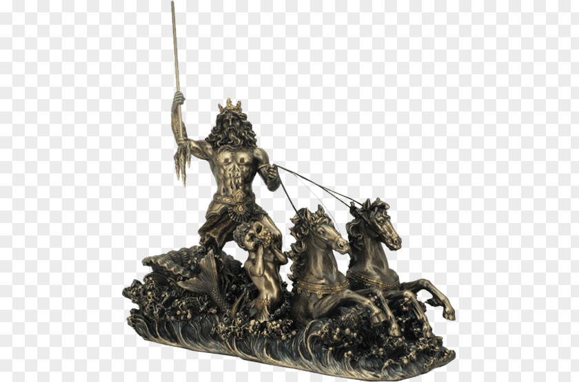 Poseidon Statue Of Melos Artemision Bronze Sculpture PNG