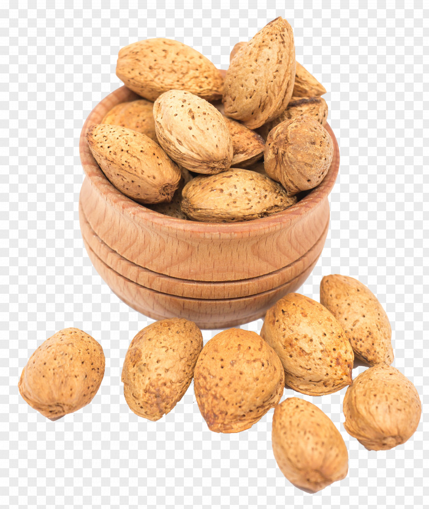 Wooden Bowl Almond Nut Chutney Bengali Cuisine Kheer PNG