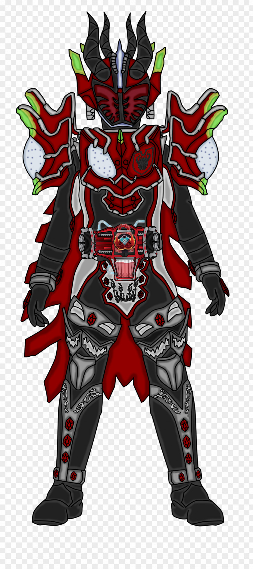 Demon Armour Legendary Creature PNG