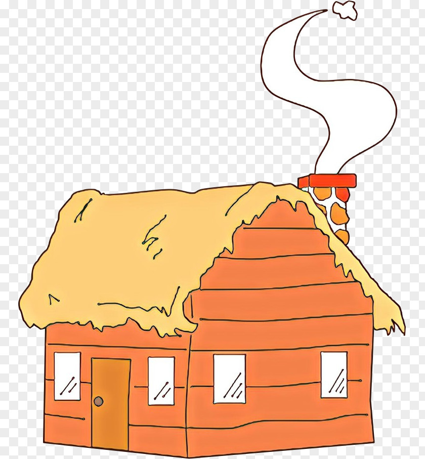 House Hut Cartoon PNG