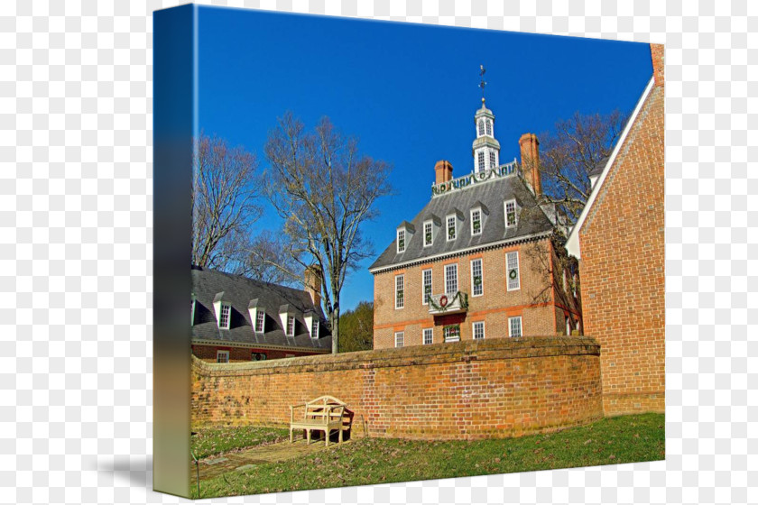 Retro Palace Photo Frame Colonial Williamsburg Manor House Printmaking Work Of Art Property PNG