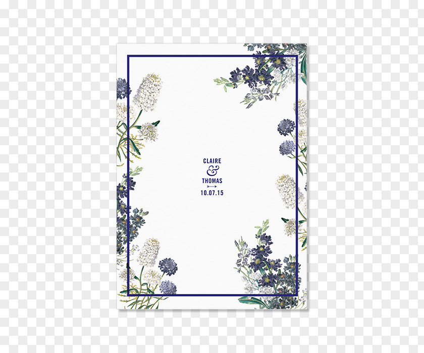 Botanical Garden Flower Picture Frames Wedding Guestbook PNG