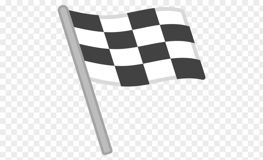 Emoji Happy Racing Android Flag Drapeau à Damier PNG