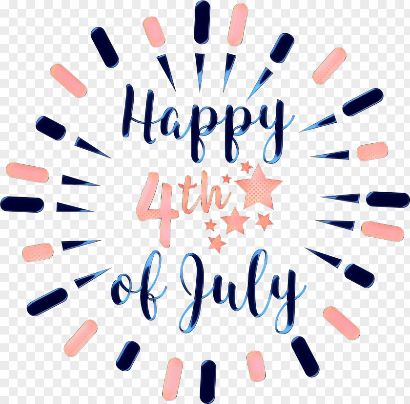 Logo Nail Care Happy Independence Day Text PNG