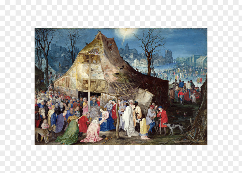Painting The Adoration Of Kings Artist Flemish PNG