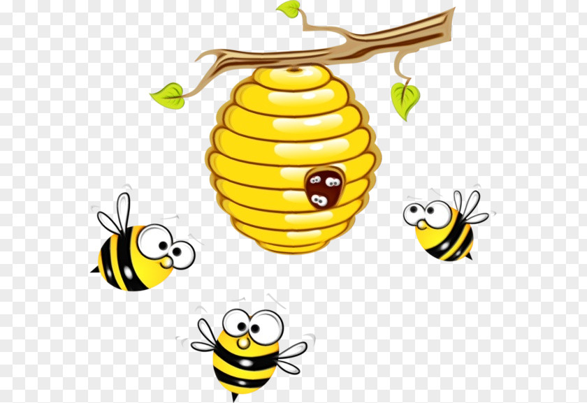 Smile Pest Bee Background PNG