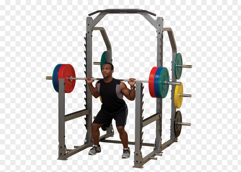 Squat Fitness Power Rack Weight Training Dumbbell Plate PNG