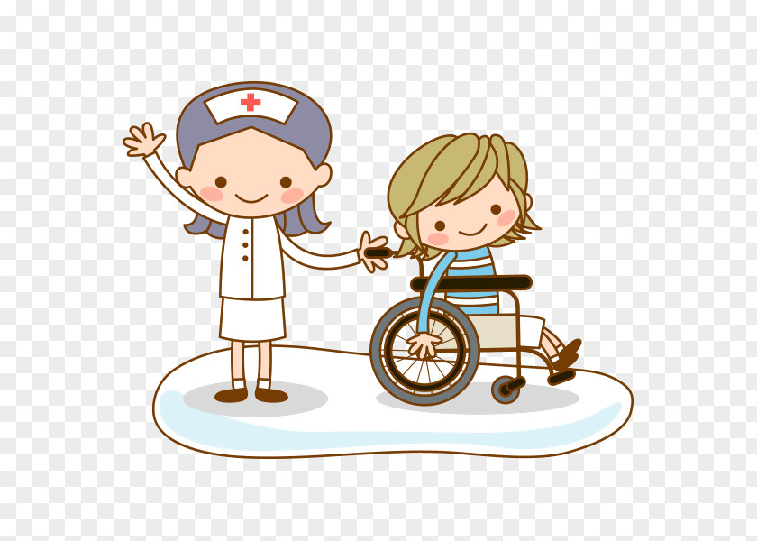 Animation Disability Nurse PNG