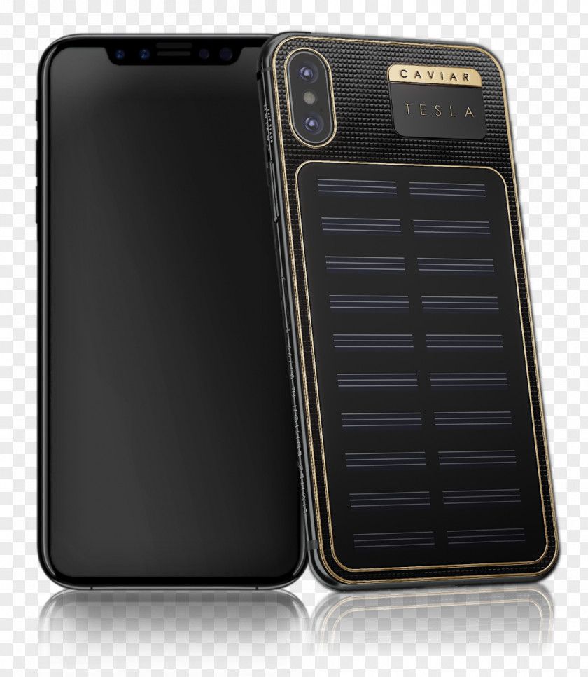 Caviar In Kind IPhone X 8 Plus Smartphone Tesla Motors PNG