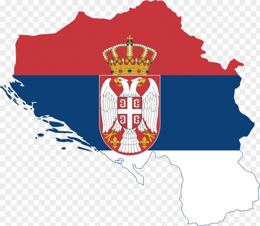 Flag Of Serbia And Montenegro Kingdom PNG