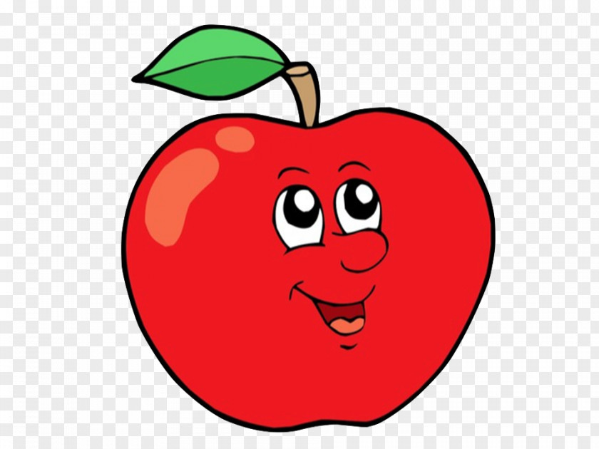 Cartoon Lectures Apple Fruit Animation Drawing PNG