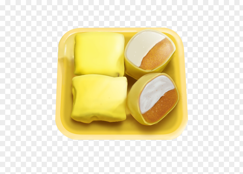 Fresh Mango Class Halberd Material Dim Sum Food Pancake Icon PNG