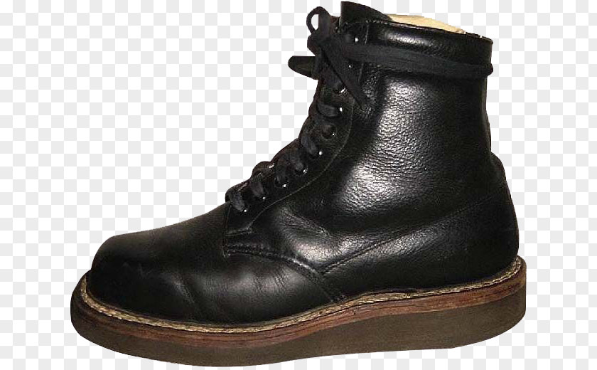 Jump Boot Motorcycle Leather Shoe Fashion PNG