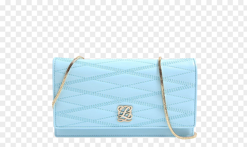 Ruikeduosi Light Blue Leather Wallet Ms. Handbag Brand Pattern PNG