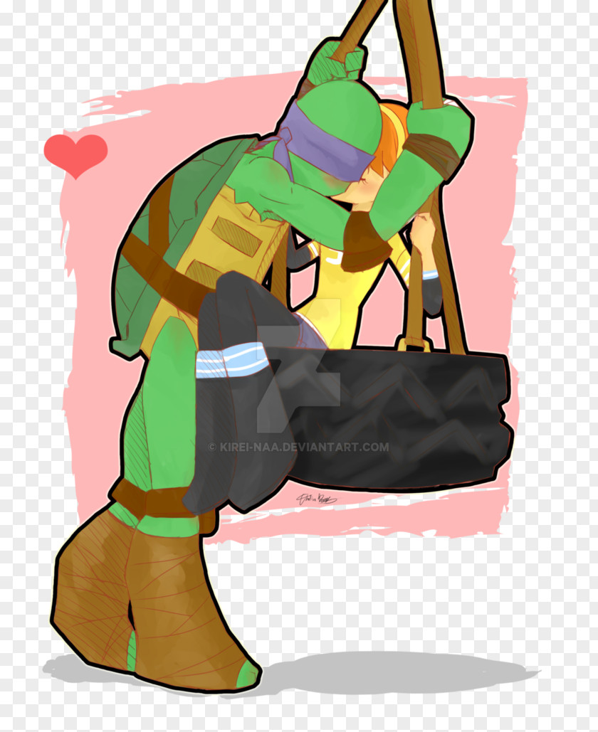 Teenage Dream April O'Neil Donatello Mutant Ninja Turtles Art PNG