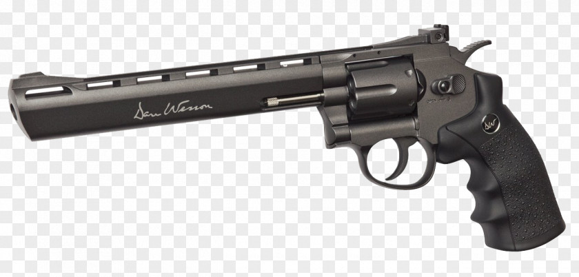 Weapon Dan Wesson Firearms Airsoft Guns Revolver Air Gun Cartridge PNG
