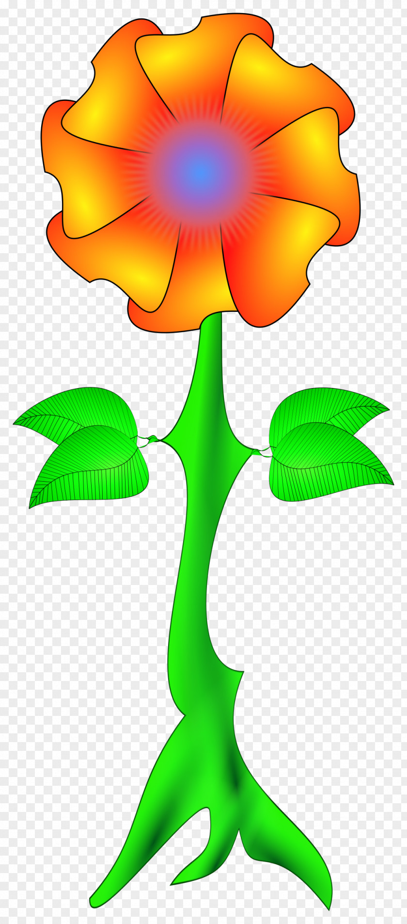 Path Flower Petal Plant Stem Clip Art PNG