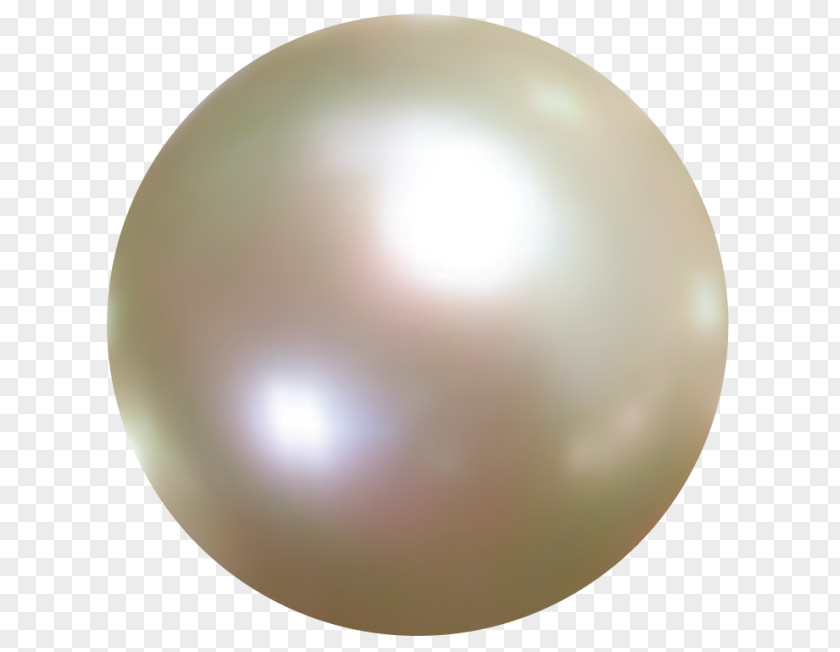 Pearl Material Sphere PNG