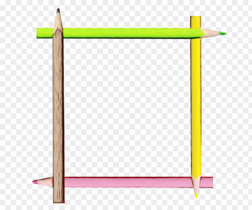 Rectangle Table Pencil PNG