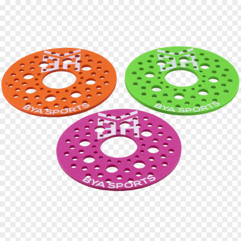 Flying Discs Circle Font PNG