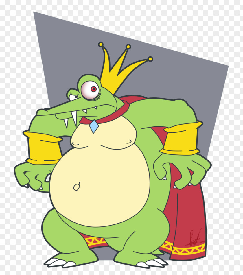 Freez Donkey Kong 64 King K. Rool Art Character PNG