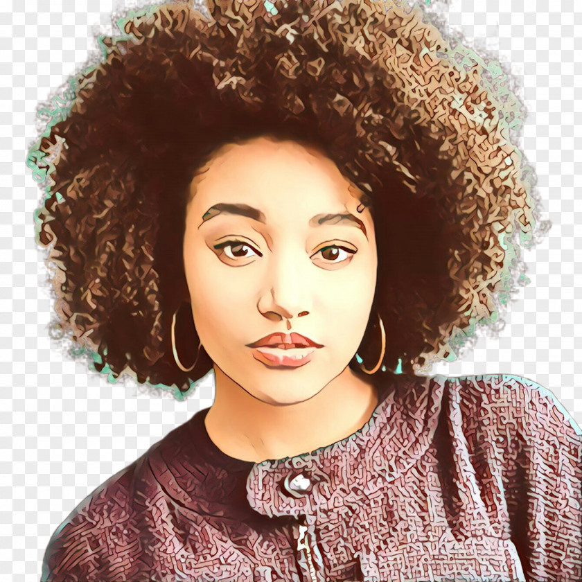 Lip Forehead Hair Face Hairstyle Afro Eyebrow PNG