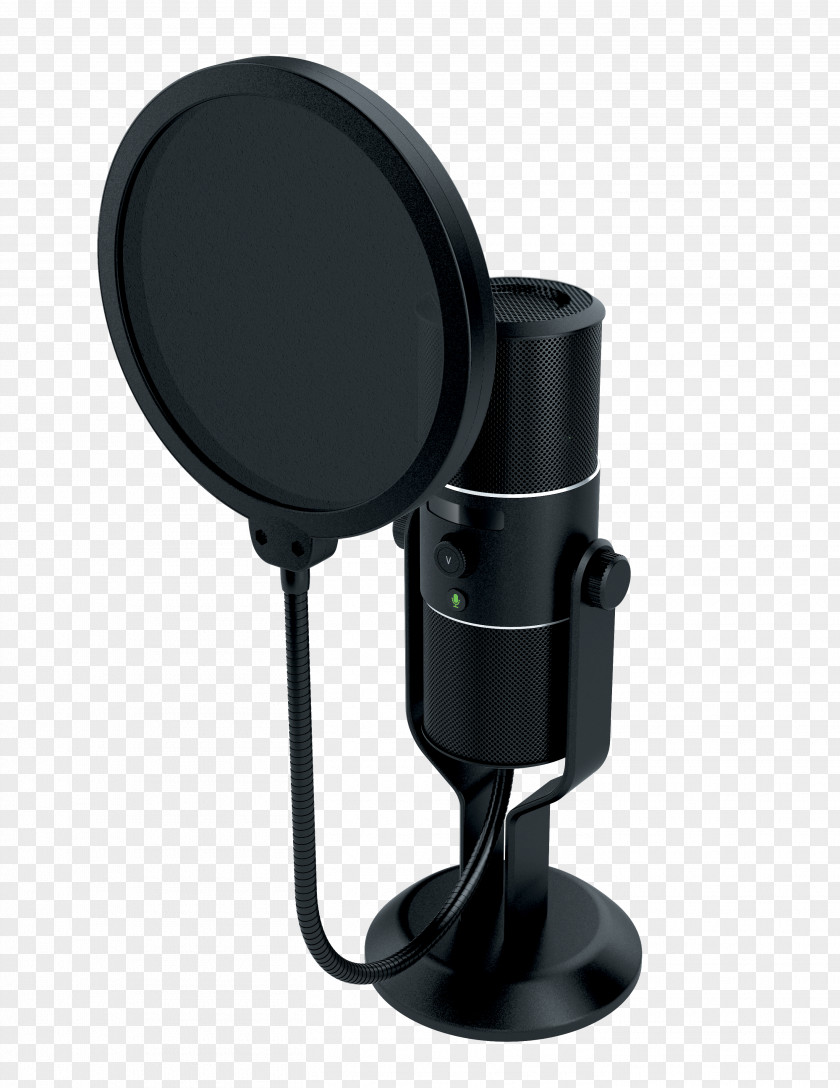 Microphone Razer Seiren Pro Recording Studio Sound And Reproduction PNG