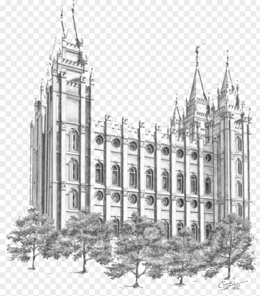 Temple Clip Art Salt Lake Square Latter Day Saints The Church Of Jesus Christ Latter-day PNG