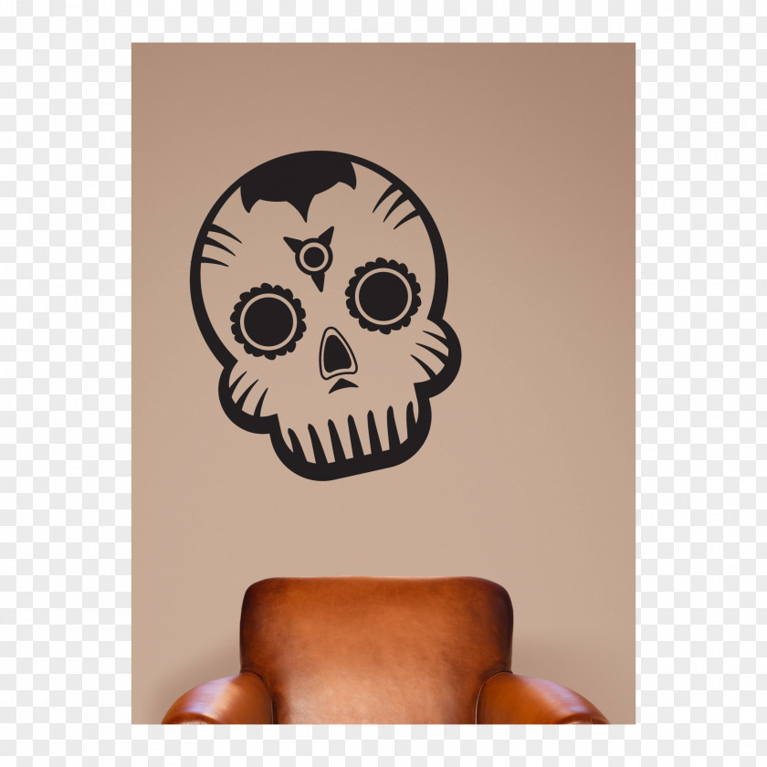 Dia De Los Muertos Skull PNG