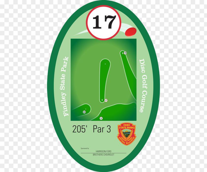Disc Golf Ohio Brand Logo Recreation PNG