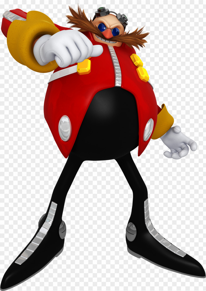 Fat Man Doctor Eggman Sonic The Hedgehog Metal & All-Stars Racing Transformed Forces PNG