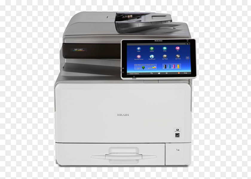 Printer Multi-function Ricoh Savin Image Scanner PNG
