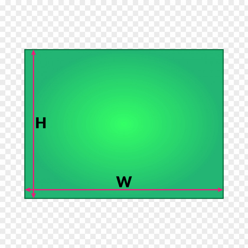 Rectangle Area Line PNG