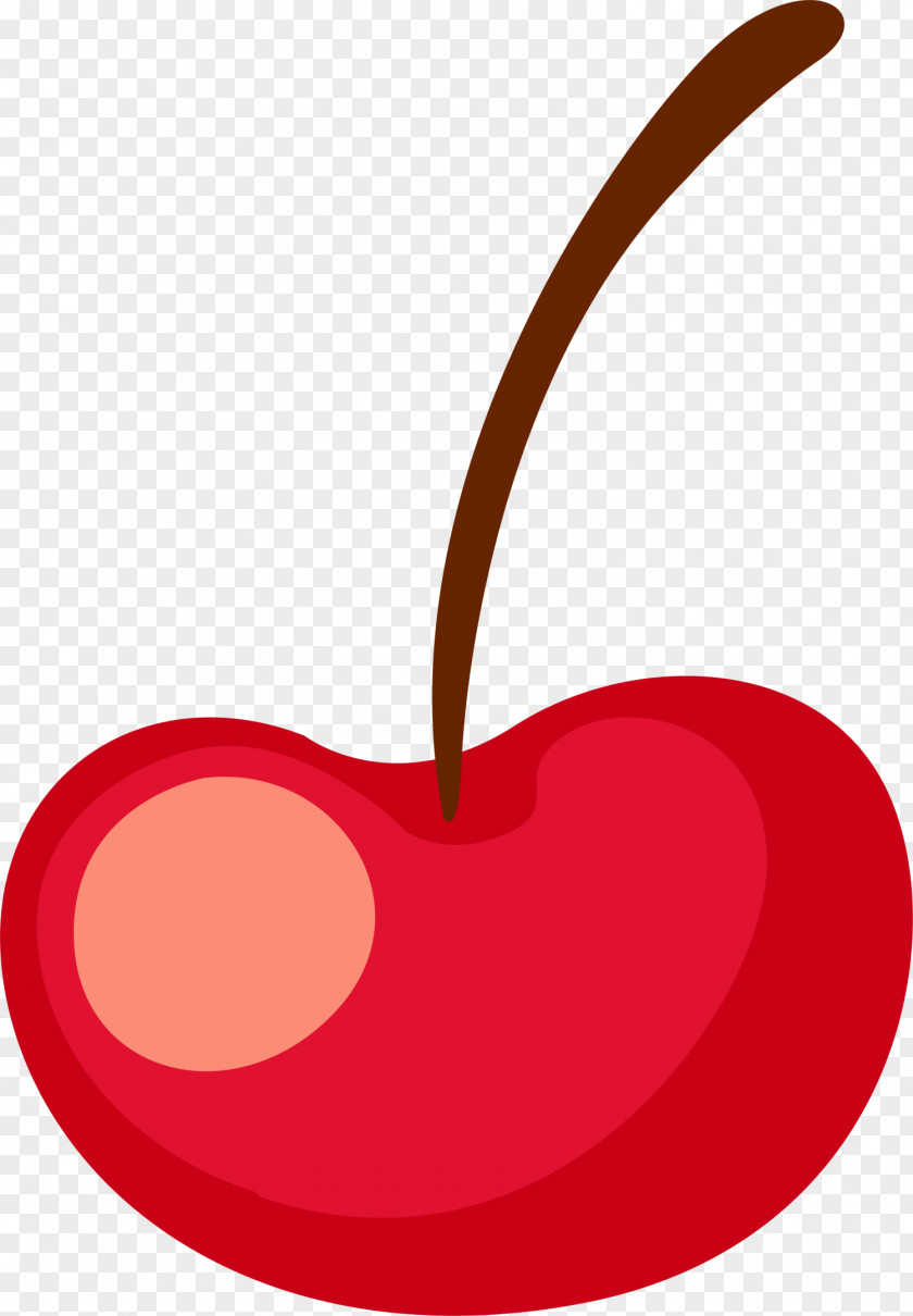 Red Cartoon Cherry Fruit Clip Art PNG