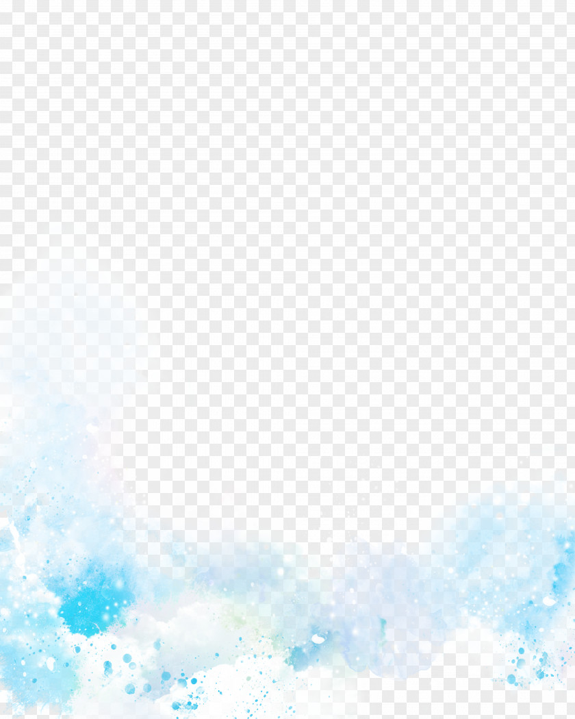 Watercolor Clouds Heart Download Wallpaper PNG