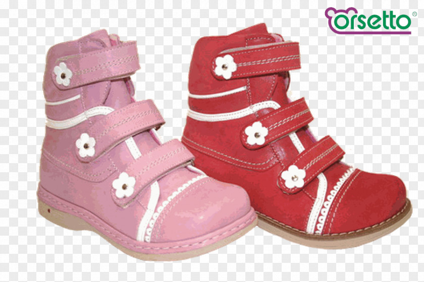 Boot Snow Shoe Walking Pink M PNG